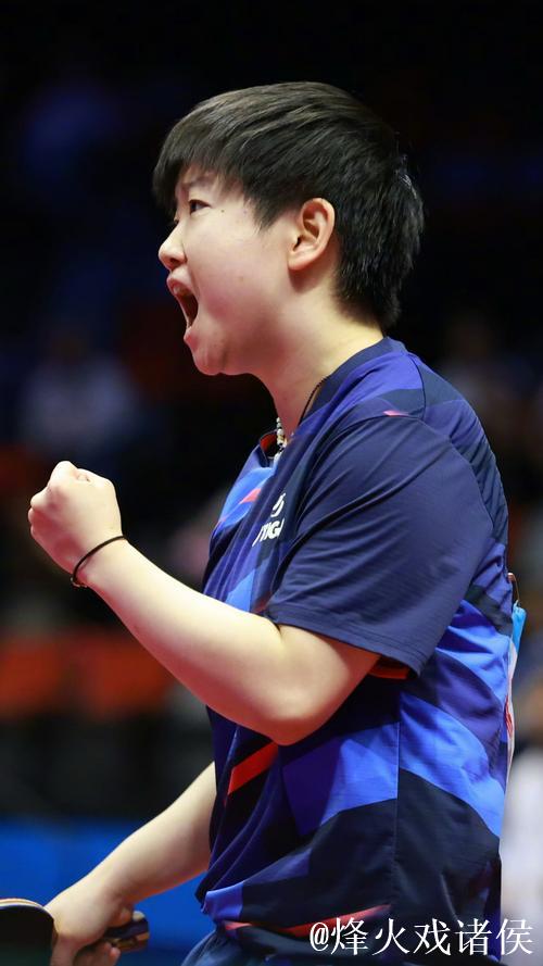 孙颖莎以4-1击败王晓彤 成功跻身十五运会女单八强